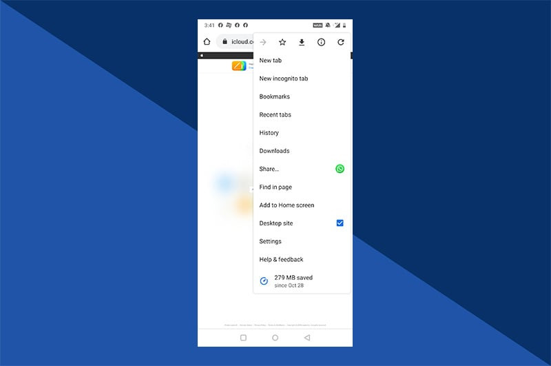 Enabling desktop mode in Chrome on Android