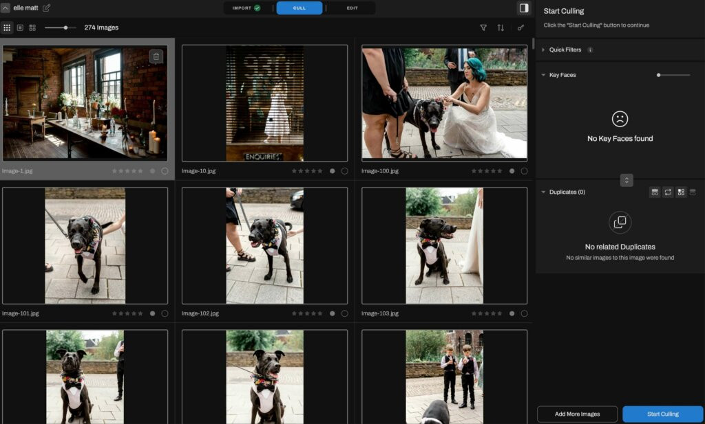 Using AI culling software like Aftershoot to streamline photo selection