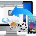 alt text: connecting iphone to computer with usb cable