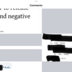 Facebook app interface on an iPad