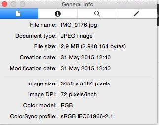 User uploaded file