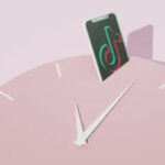 Screenshot of TikTok's plus button to start a new video.