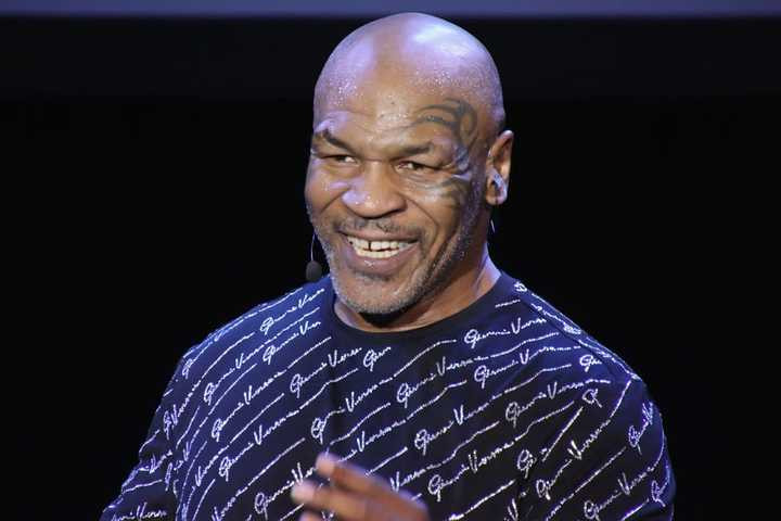 Mike Tyson during his &quot;Undisputed Truth&quot; show