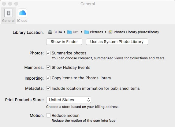 Default location of photos on iPhone