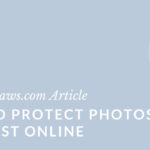 Photographer taking pictures outdoors, emphasizing automatic copyright the moment of capture