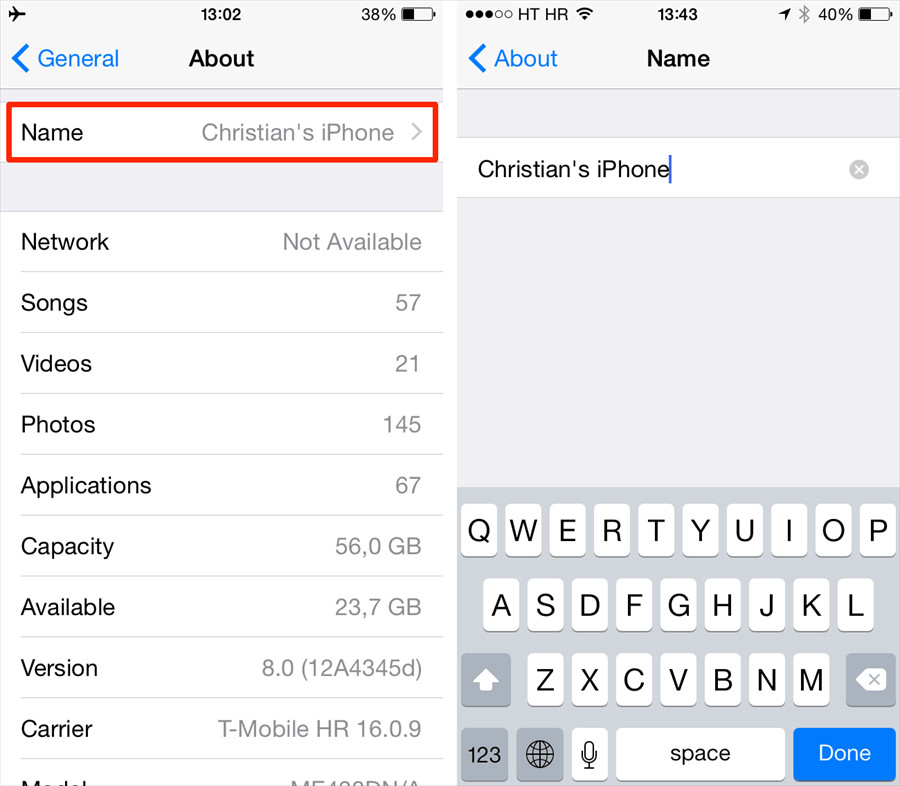 iPhone Control Center with AirDrop Settings Highlighted