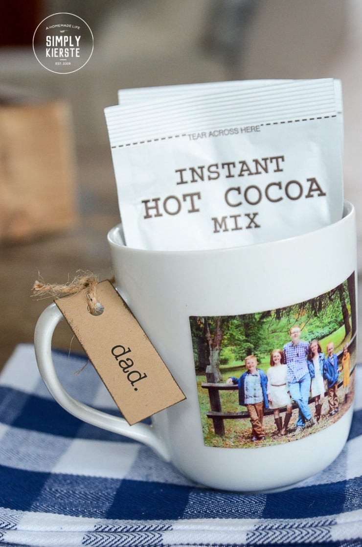 Easy DIY Photo Mug Gift Idea | simply kierste.com