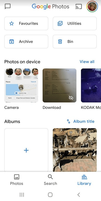 Google Photos Library