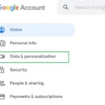 Accessing Google Data & Personalization to transfer Google Photos to computer