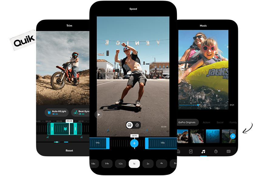 GoPro Quik app for photo editing