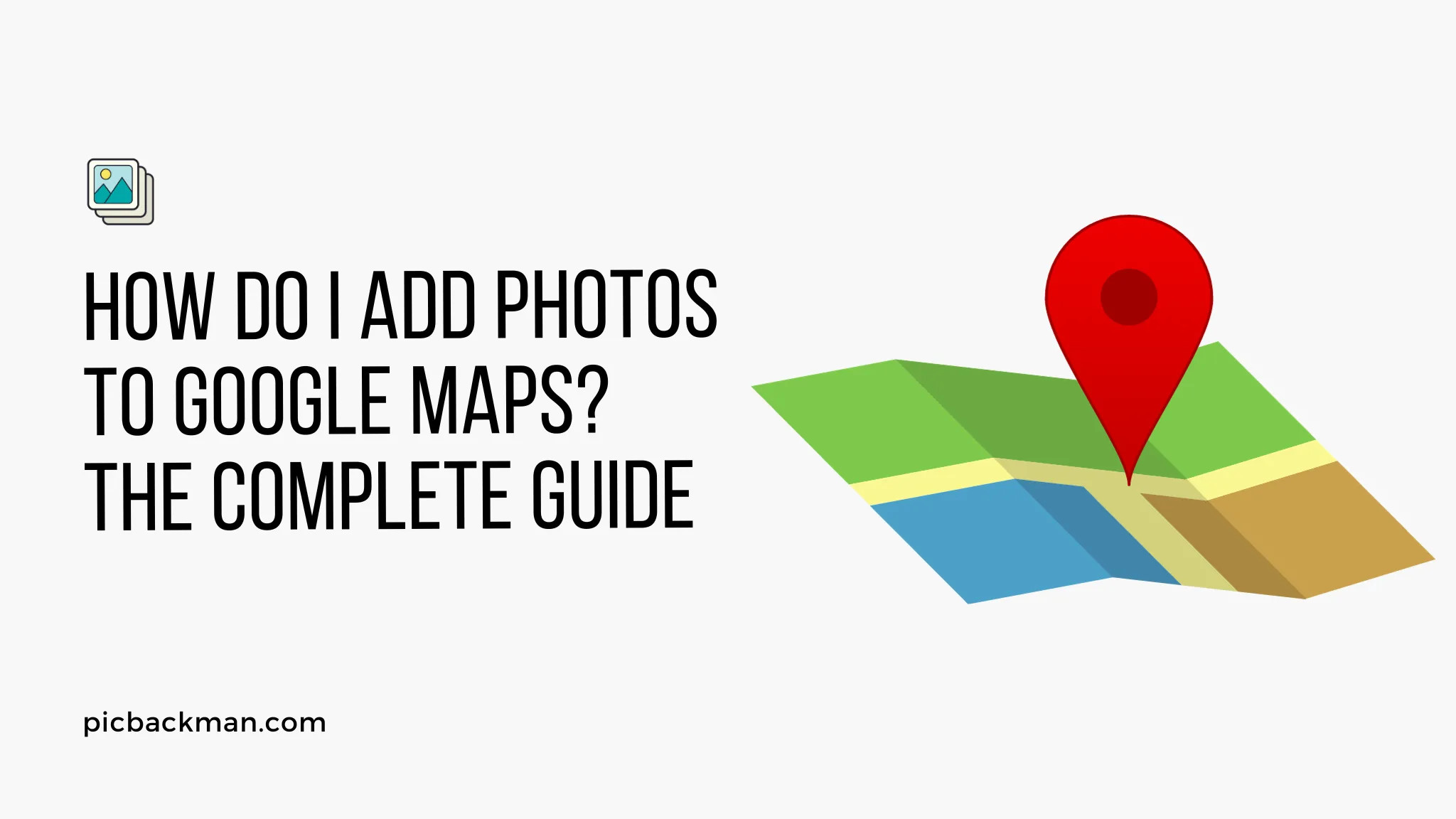 Adding a photo to Google Maps on a mobile phone