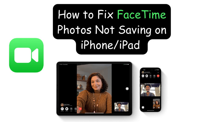 FaceTime interface with camera button highlighted