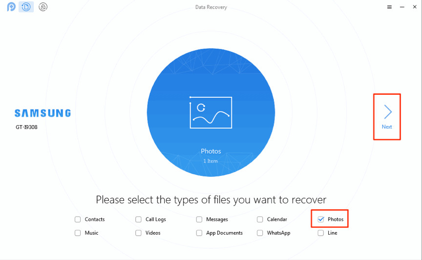 How to Recover Photos from Broken Android Phone – Step 2