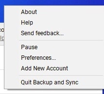 Pausing Google Drive Sync on Windows