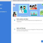 Select Backup Photos and Videos Option