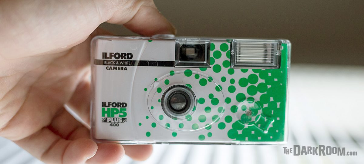 Ilford B&amp;W HP5 Single-Use Disposable Camera for rich black and white imagery