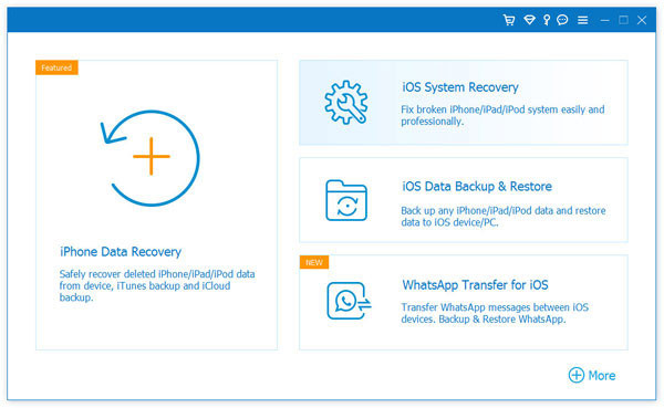 MobiKin Doctor for iOS interface