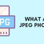 JPEG image represented by a cartoon camera