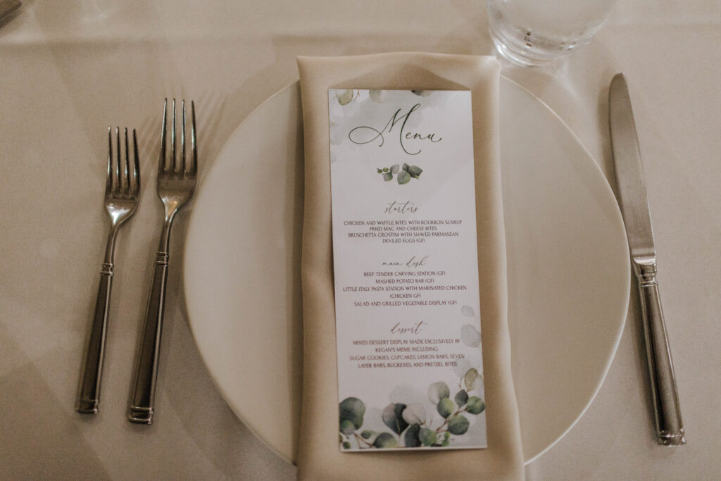 Bakery 105 reception space wedding photo in Wilmington NC