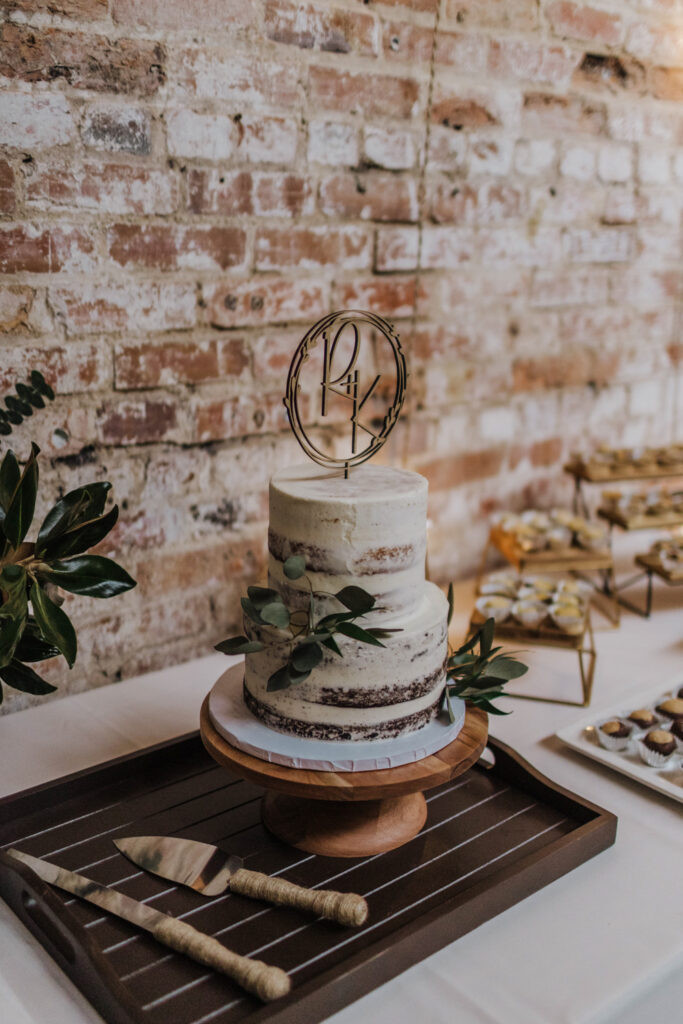 Bakery 105 outdoor patio detail photo Wilmington NC wedding venue