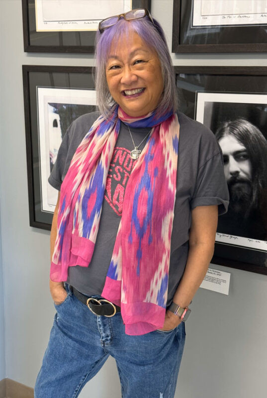 May Pang portrait by Kenneth J Rimany