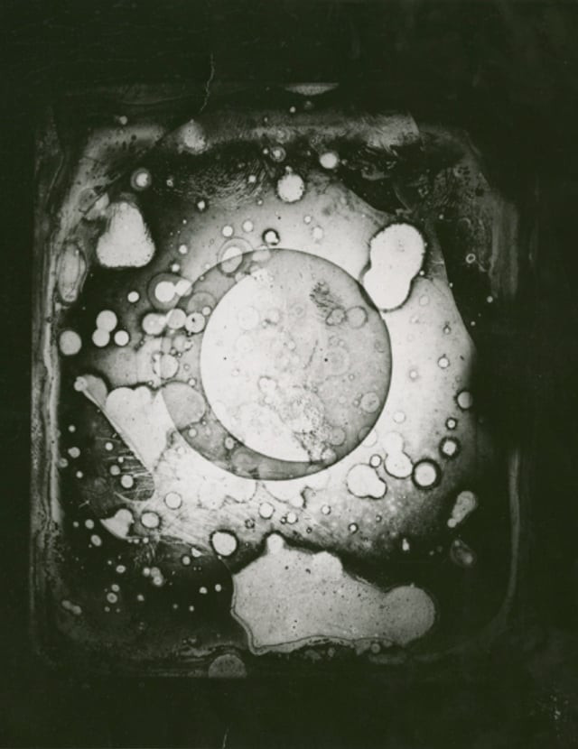 First photograph of the moon, a daguerreotype taken by John W. Draper in 1840