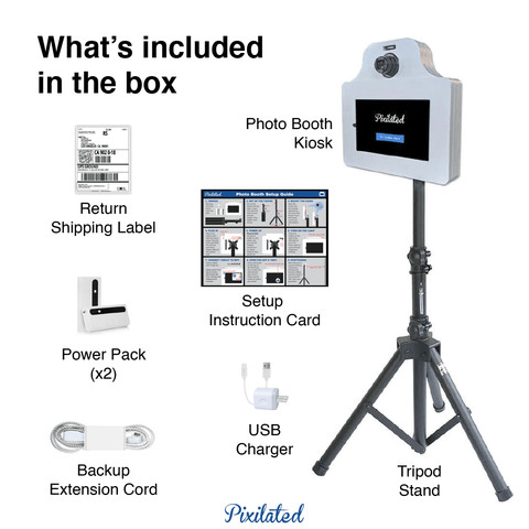 Pixilated Photo Booth Rental - What