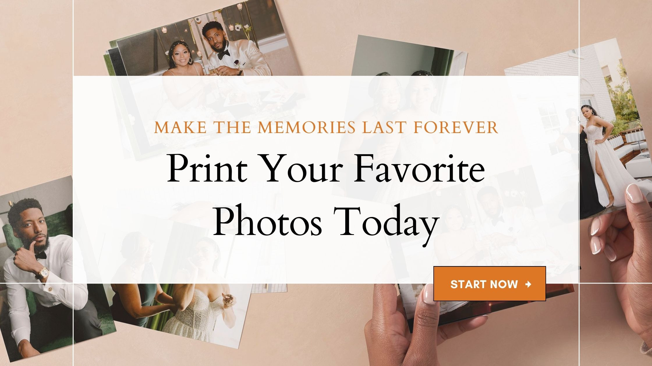 Make the memories last forever. Print your favorite photos today.