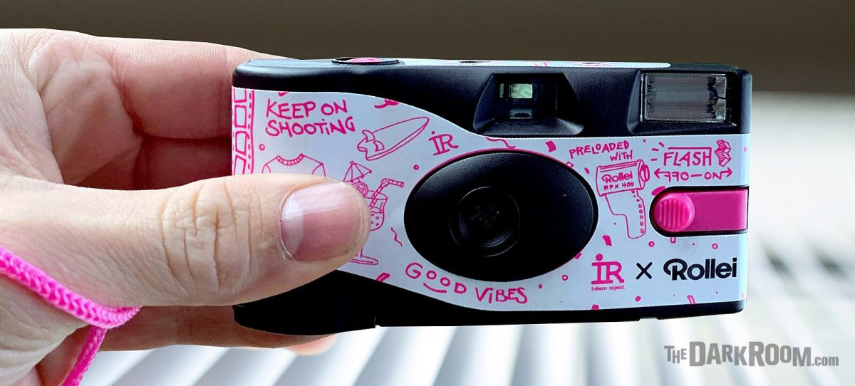 Rollei Inferno Ragazzi Disposable Camera for black and white photography