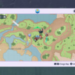 Map highlighting Meloetta's location in the Coastal Biome.
