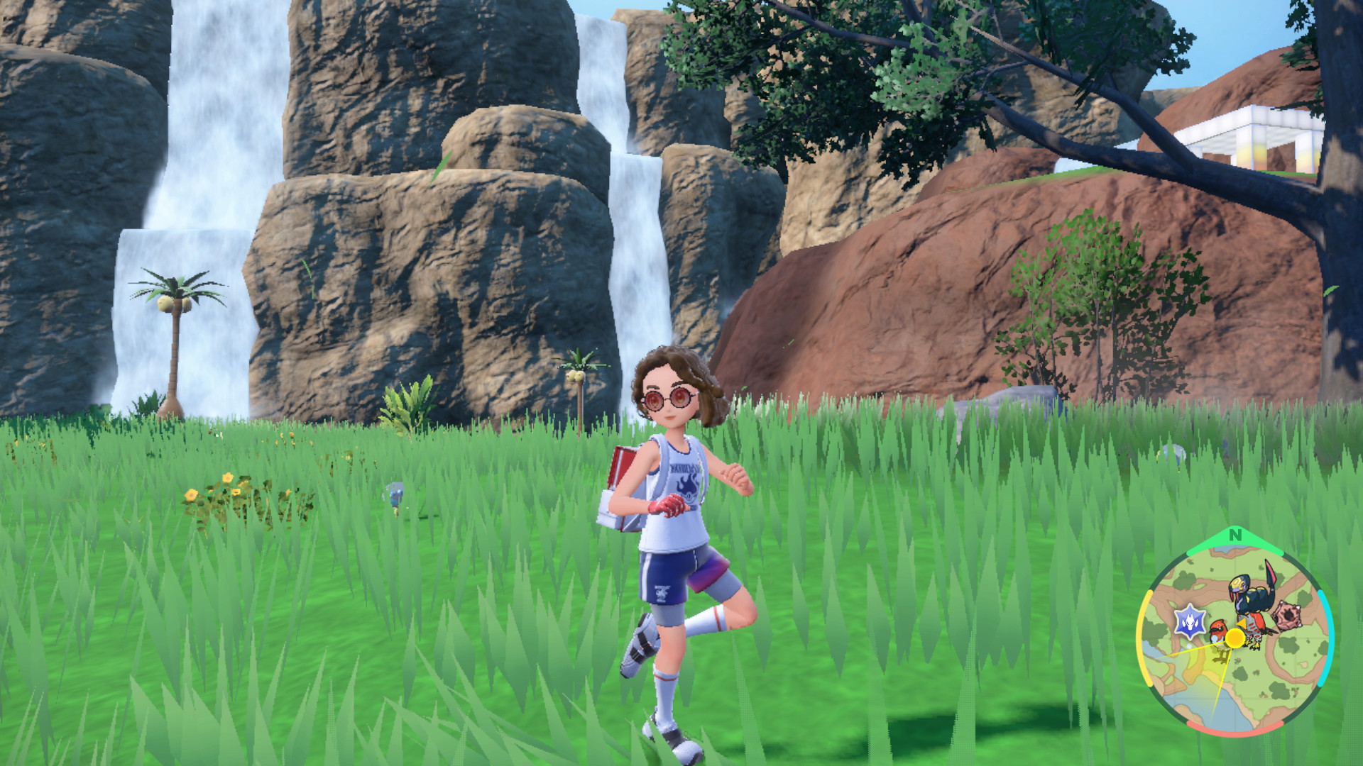 Character performing the spinning animation required to trigger Meloetta's appearance.