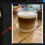 Graphic showing how to select the background of an image then edit the color
