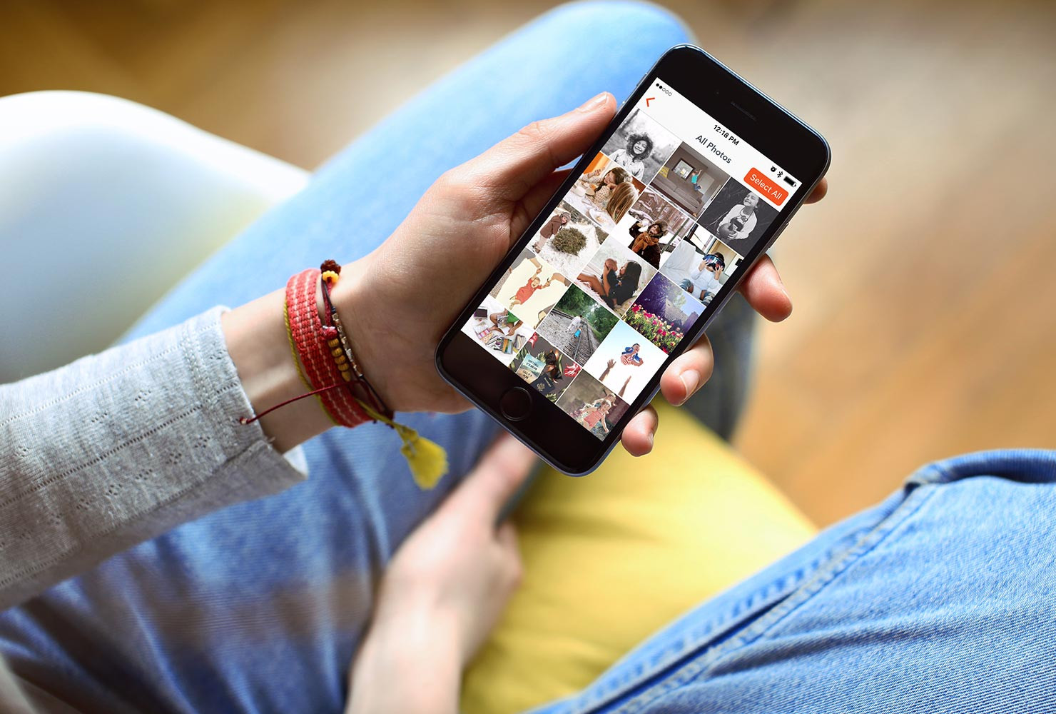 Shutterfly mobile app interface