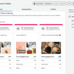 alt text: A screenshot of Sprout Social's Instagram report showing top performing posts.
