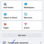 Select Settings and Privacy from Facebook Menu