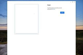 Chromebook Scan App interface showing scan complete and done button