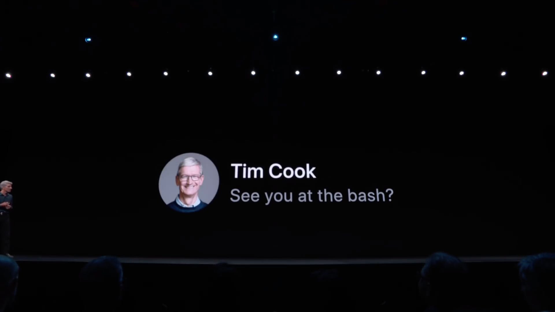 iMessage profile example showing name and picture