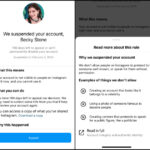 The reason that Instagram gave for suspending my account was violation of the community guideline against impersonating a public figure.