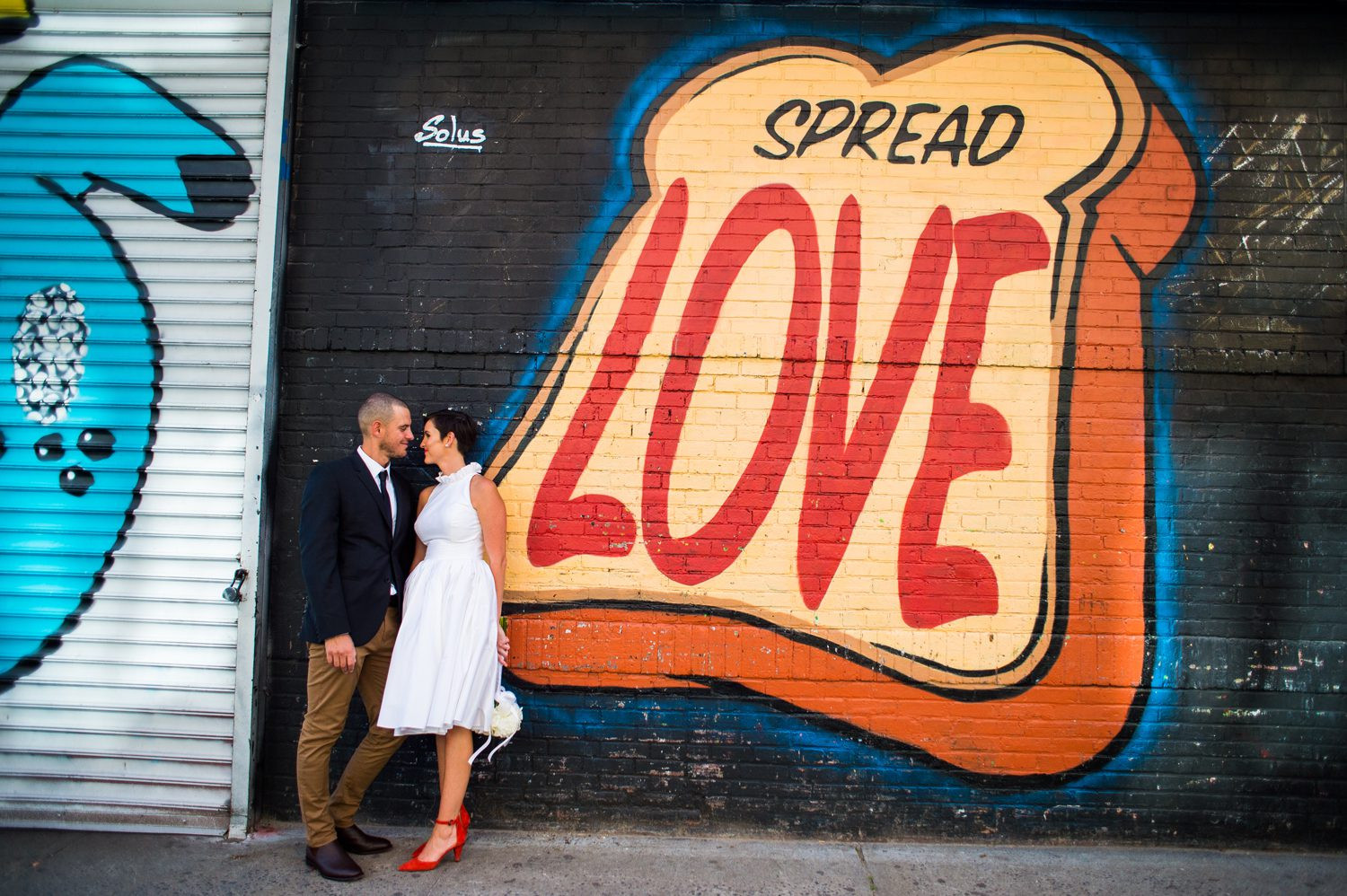 NYC elopement shot
