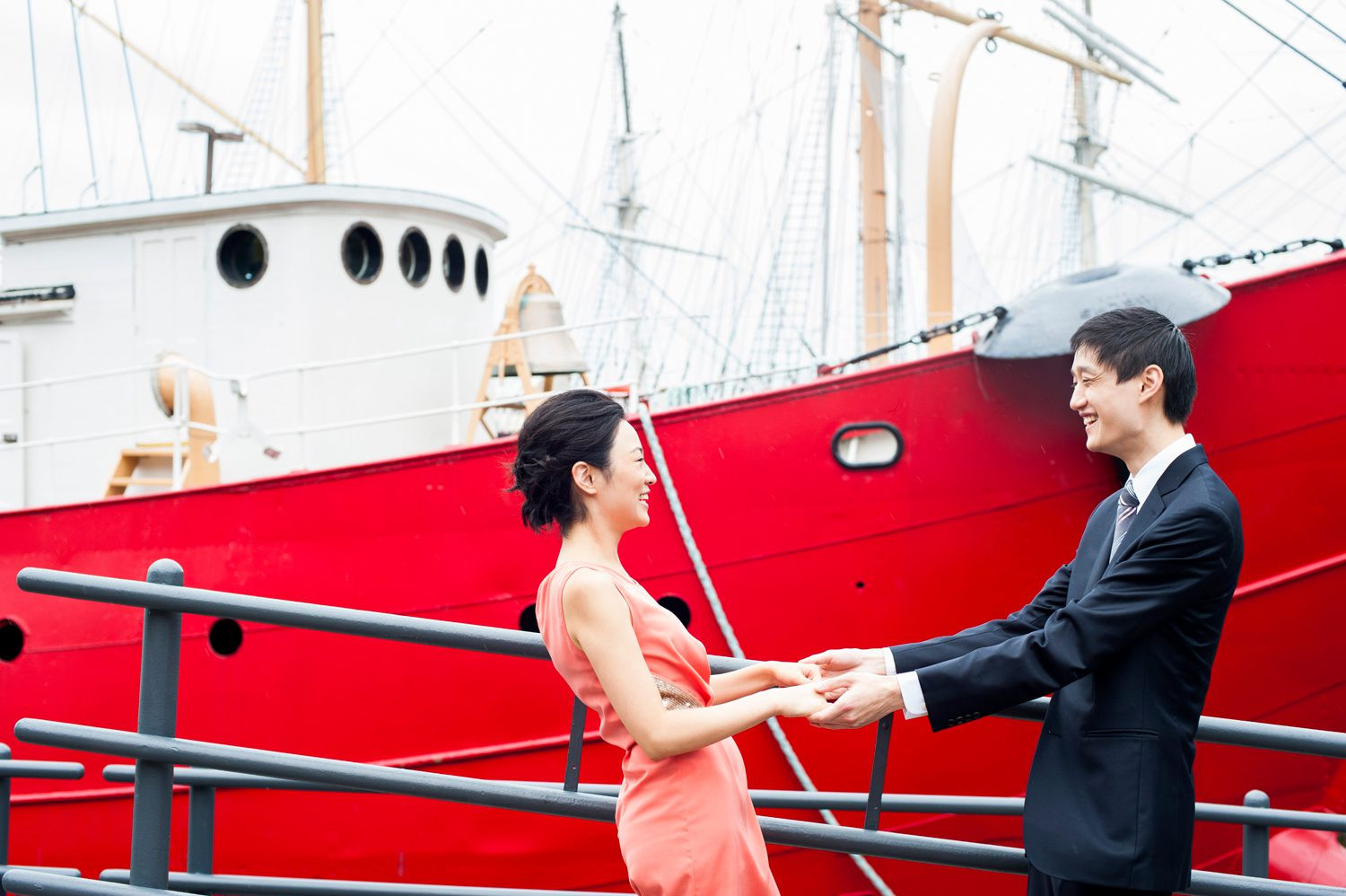 Wedding at South Street Seaport
