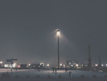 Capturing light trails at night