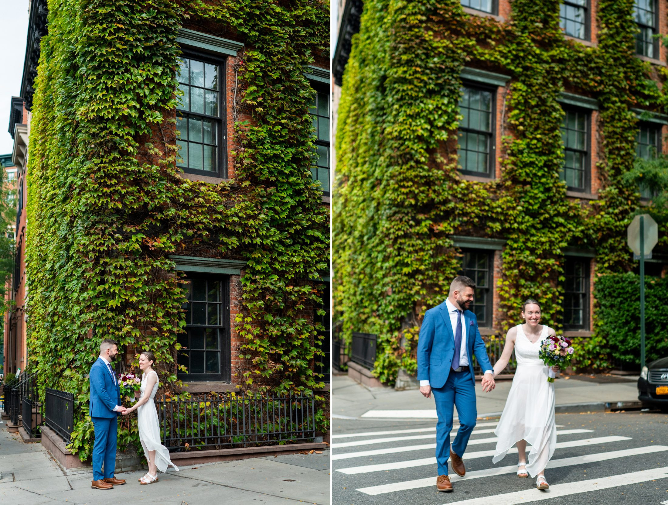 Bride in West Village