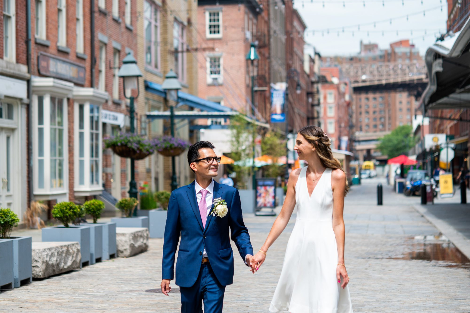 Wedding photos at City Hall