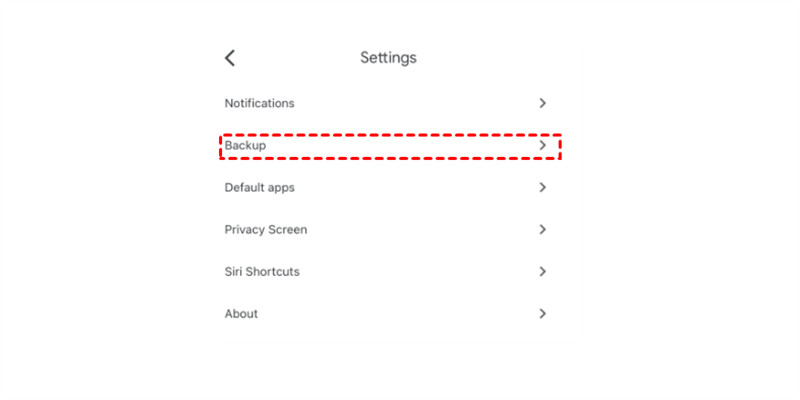 Initiate the backup process by tapping the 'Start Backup' button to save your photos to Google Drive