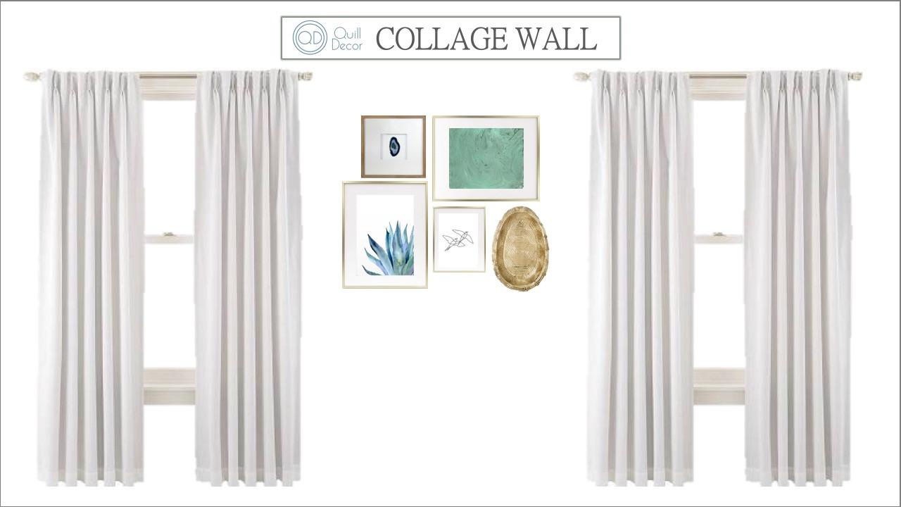 Photo Collage Wall Example
