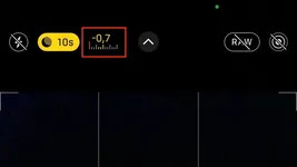 How adjusting iPhone exposure affects the clarity of aurora borealis images, dfphoto.net