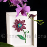 Simple paper photo frame tutorial step