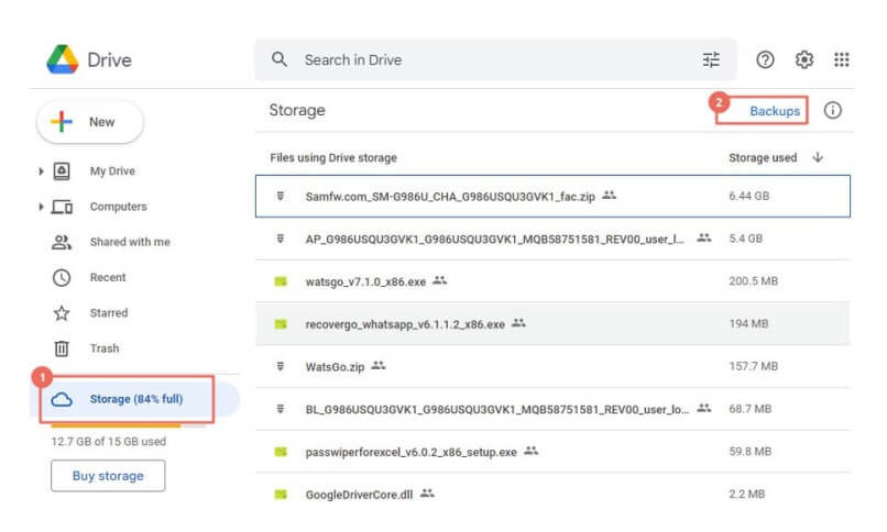  google drive backup