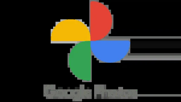 Google Photos Symbol showing a pinwheel of colors
