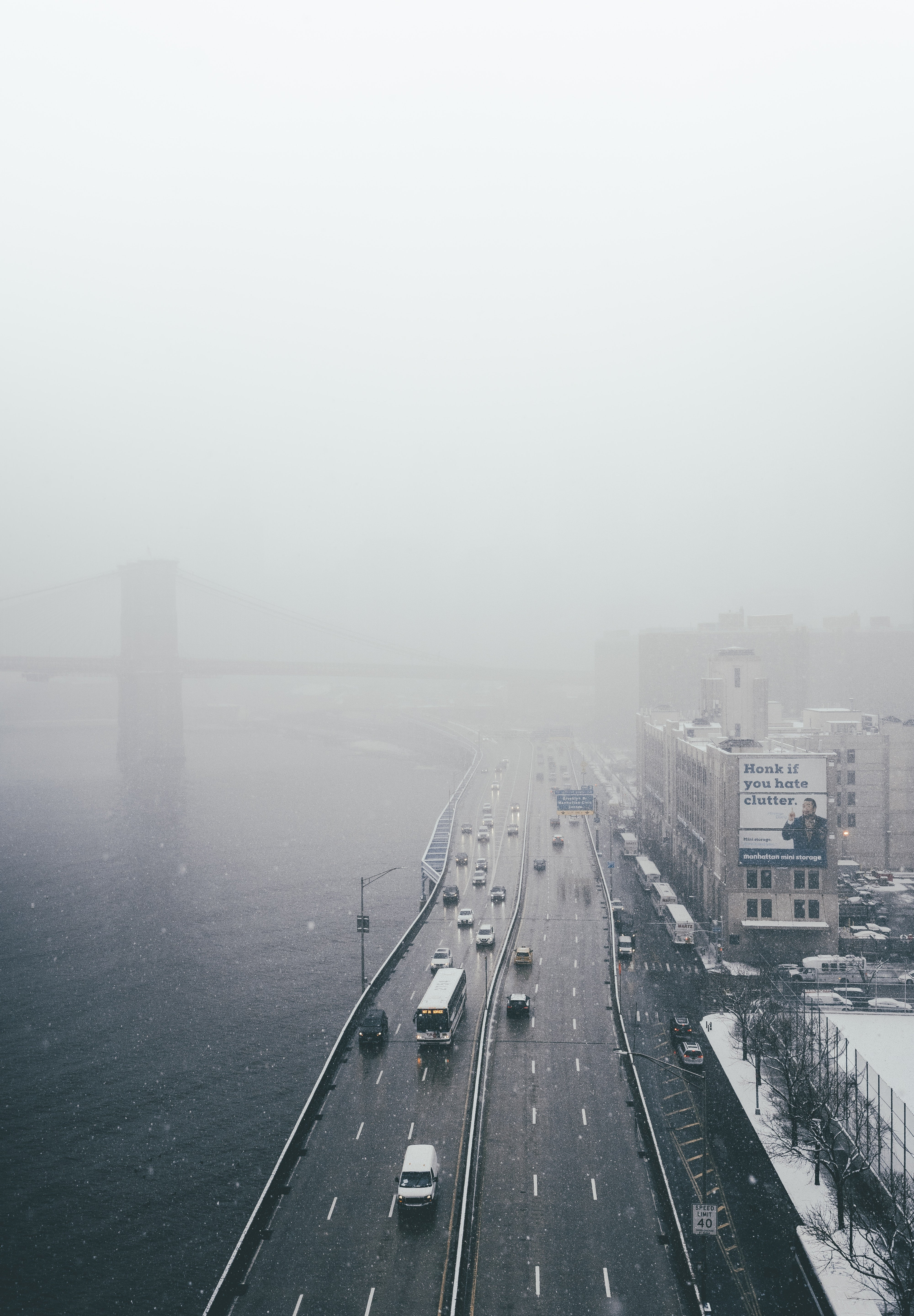 Fog photography requires a tripod